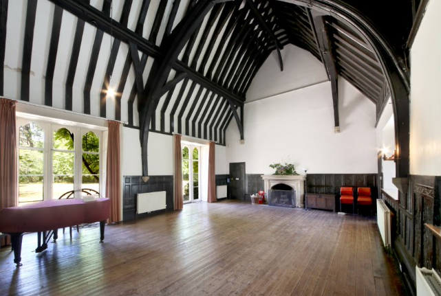 The beautiful retreat hall